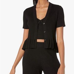 Black Women's Cardigan Sweater